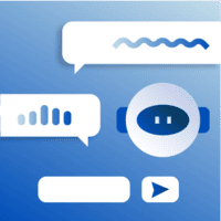 Icone chatbot IA